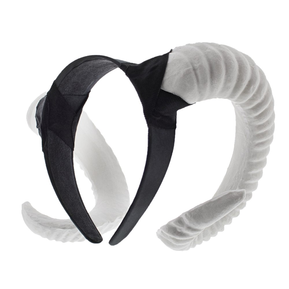 Zac's Alter Ego - Devil horn Bandeau cornes - Blanc